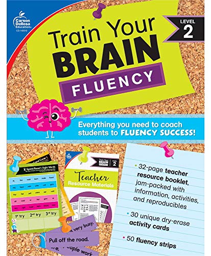 Stock image for Carson Dellosa Train Your Brain: Fluency Level 2 Classroom Kit for sale by GF Books, Inc.