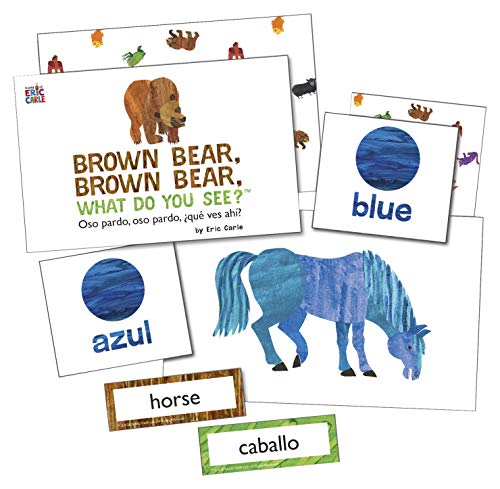 9781483854540: Brown Bear, Brown Bear, What Do You See? Learning Cards / Oso pardo. Oso pardo, Que ves ahi?