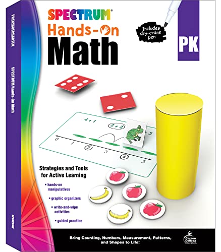 Imagen de archivo de Spectrum Hands-on Math, Grade Pk a la venta por Revaluation Books