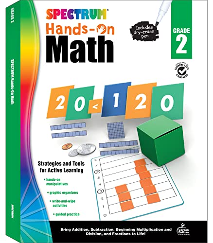 Imagen de archivo de Spectrum Hands-on Math, Grade 2 a la venta por Revaluation Books