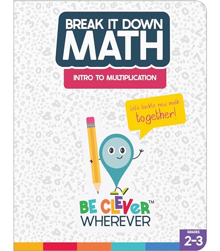 Stock image for Carson Dellosa Break It Down Intro to Multiplication Grades 2-3 Math Reference Book, 2nd & 3rd Grade Math Guide to Understanding Multiplication Facts 0-12, Arrays & More, Grades 2-3 Math Book for sale by Books Unplugged