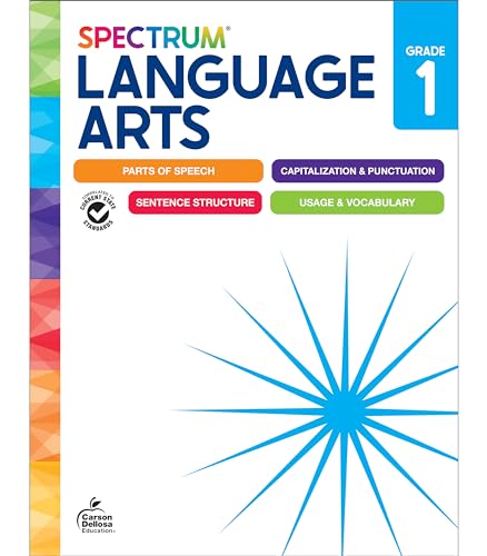Imagen de archivo de Spectrum Language Arts Workbook, Grade 1 a la venta por Blackwell's