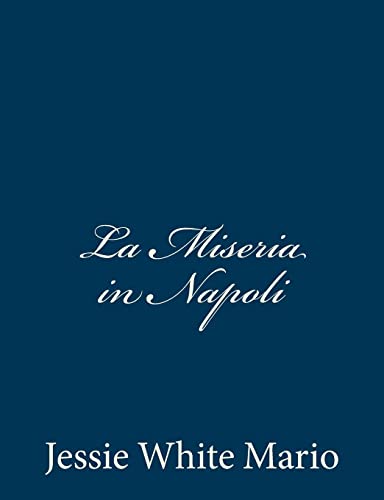 9781483923703: La Miseria in Napoli