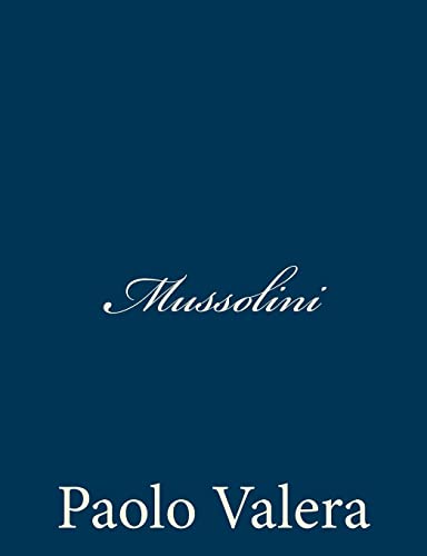 Stock image for Mussolini for sale by THE SAINT BOOKSTORE