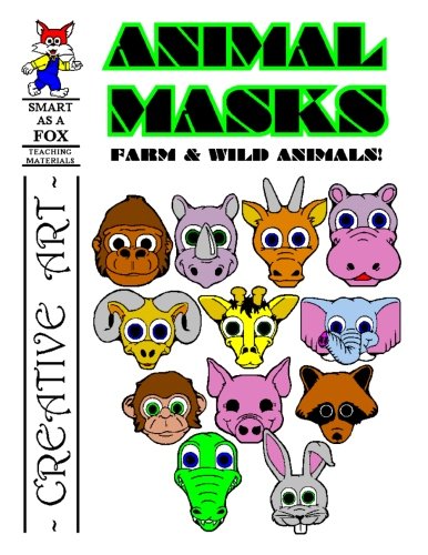 9781483966236: Animal Masks: Reproducible Paper Crafts