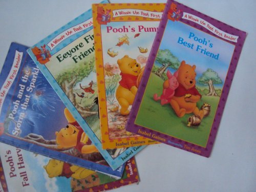 Disney Winnie the Pooh First Readers Series: Pooh's Fall Harvest; Pooh and the Storm That Spark; Pooh's Best Friend; Eeyore Friend; Pooh's Pumpkin (Children Book Sets : Kindergarten - Grade 1) (9781483973494) by Marcia Leonard And Bartholomew
