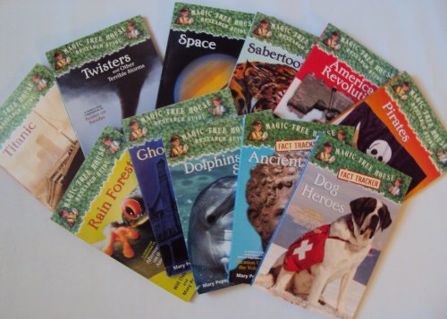 Magic Tree House Research Guide Books: Dog & Heroes; American Revolution, Ancient Greece and the Olympics, Ancient Rome and Pompeii, Ghosts, Rain Forests, Sabertooths, Space, Twisters and Other Terror Storms, Titanic, Dolphins and Sharks, (Magic Tree... (9781484011669) by Debbie Dadey