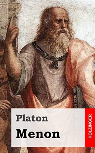 Menon (German Edition) (9781484049822) by Platon