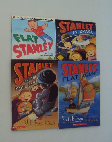 Imagen de archivo de Flat Stanley 6 Book Set:Flat Stanley; Invisible Stanley; Stanley and the Magic Lamp; Stanley in Space; Stanley, Flat Again; and Stanley's Christmas Adventure. (Flat Stanley, 1-6) by Jeff Brown (2010) a la venta por Plum Books