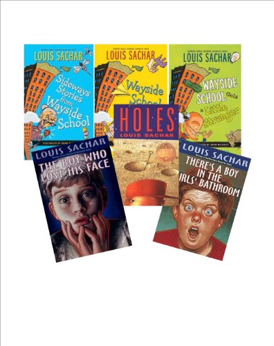 Louis Sacher Books (6): Wayside School Is Falling Down; Sideway Stories - There's a Boy in the Girls' Bathroom - Wayside School Is Falling Down; Wayside School Gets a Little Stranger; Sixth Grade Secrets; There's a Boy in Girls Bathroom (An Unofficial... (9781484089422) by Louis Sachar