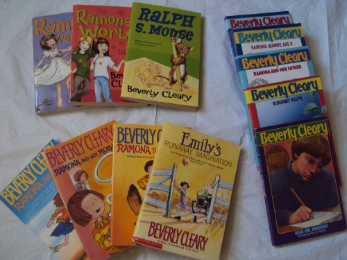 Stock image for Cleary Collection: Emily's Runaway Imagination; Runaway Ralph; Dear Mr. Henshaw; Henry Huggins; Ramona the Brave; Ramona the Pest; Ramona & Her Mother; Ramona & Her Father; Ramona Quimby Age 8; Ramona's World; Ramona Forever for sale by Blindpig Books