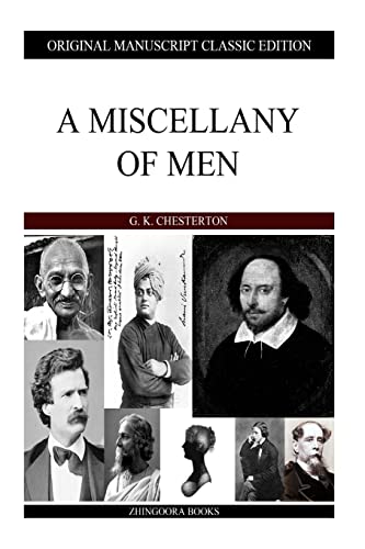 Imagen de archivo de A Miscellany of Men a la venta por THE SAINT BOOKSTORE