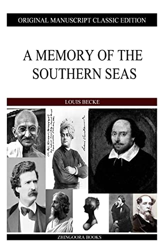 Imagen de archivo de A Memory Of The Southern Seas a la venta por Lucky's Textbooks