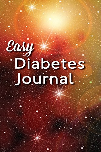 9781484140789: Easy Diabetes Journal: Starry Sky