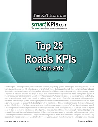 Stock image for Top 25 Roads KPIs of 2011-2012 for sale by Lucky's Textbooks
