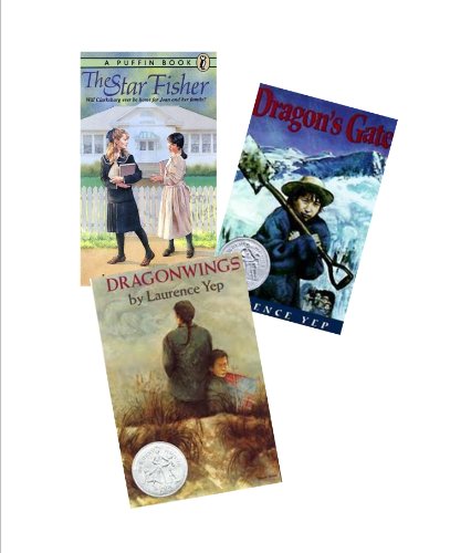 9781484166673: Laurence Yep Books : Dragon's Gate, Dragonwings, Star Fisher (YA Book Sets : Grade 6 -9)