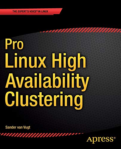 Stock image for Pro Linux High Availability Clustering for sale by HPB-Red