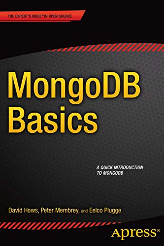Beispielbild fr MongoDB Basics zum Verkauf von Better World Books