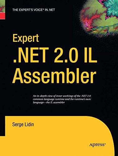 9781484220245: Expert .NET 2.0 IL Assembler
