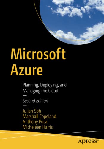 Imagen de archivo de Microsoft Azure: Planning, Deploying, and Managing the Cloud a la venta por Goodwill Books