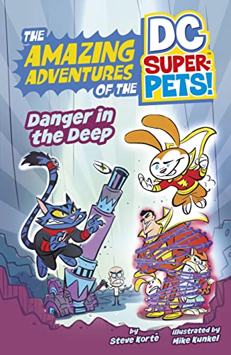 Beispielbild fr Danger in the Deep (Amazing Adventures of the Dc Super-pets) zum Verkauf von Half Price Books Inc.