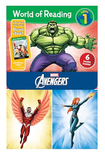 Imagen de archivo de World of Reading Avengers Boxed Set: Level 1 - Purchase Includes Marvel eBook! a la venta por SecondSale