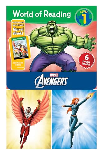 Stock image for World of Reading Avengers Boxed Set: Level 1 - Purchase Includes Marvel eBook! for sale by SecondSale