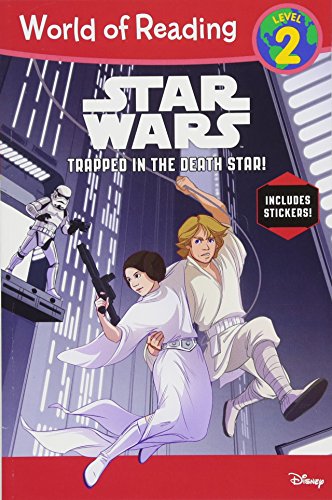 Beispielbild fr Trapped in the Death Star! (Star Wars: World of Reading, Level 2) zum Verkauf von WorldofBooks