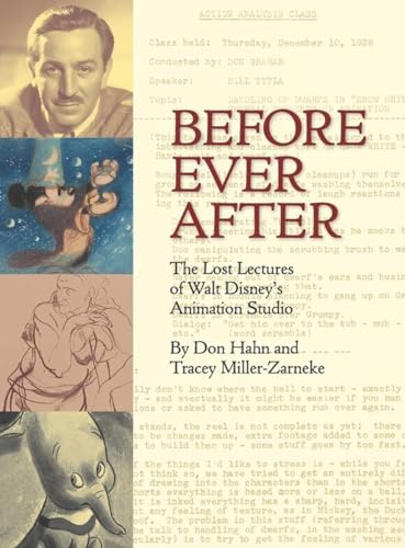 9781484710814: Before Ever After: The Lost Lectures of Walt Disney's Animation Studio (Disney Editions Deluxe)