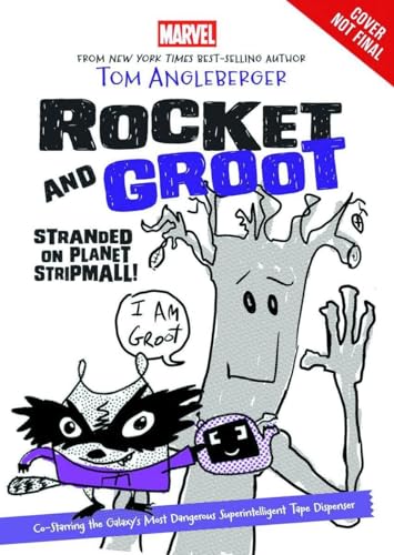 9781484714522: ROCKET & GROOT YR NOVEL STRANDED ON PLANET STRIPMALL: Stranded on Planet Strip Mall!, Includes 4 Bookmarks (Rocket and Groot)