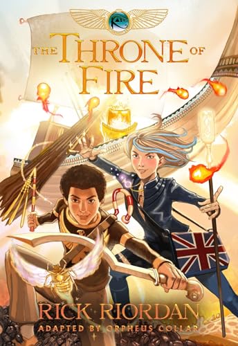 Stock image for The Throne of Fire (Kane ), The Graphic Novel for sale by Your Online Bookstore