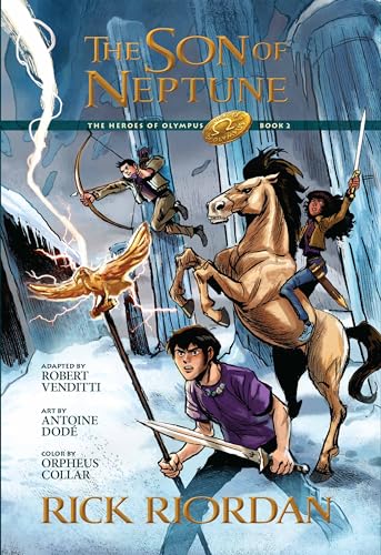 Imagen de archivo de Heroes of Olympus, The, Book Two: Son of Neptune, The: The Graphic Novel-The Heroes of Olympus, Book Two a la venta por Zoom Books Company