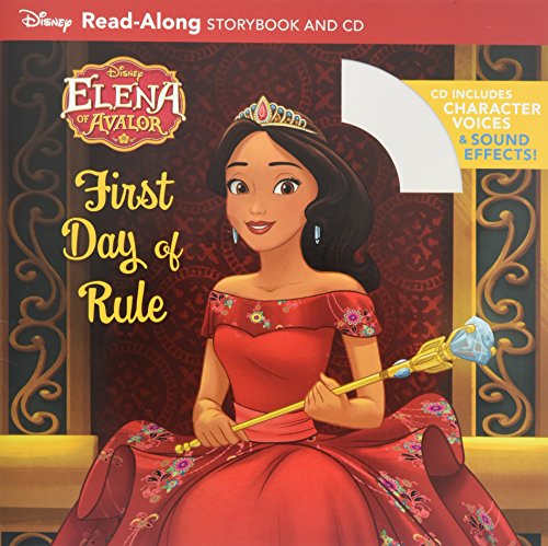 Imagen de archivo de Elena of Avalor: Elena's First Day of Rule [With CD] a la venta por ThriftBooks-Dallas