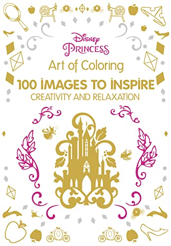 9781484757406: Art Therapy. Disney Princess: 100 Images to Inspire Creativity and Relaxation