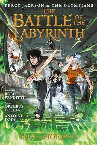 Stock image for Percy Jackson and the Olympians The Battle of the Labyrinth: The Graphic Novel (Percy Jackson and the Olympians) (Percy Jackson & the Olympians, 4) for sale by OwlsBooks