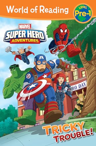 Stock image for Tricky Trouble World of Reading Marvel Super Hero Adventures World of Reading, Level Pre1 for sale by PBShop.store US