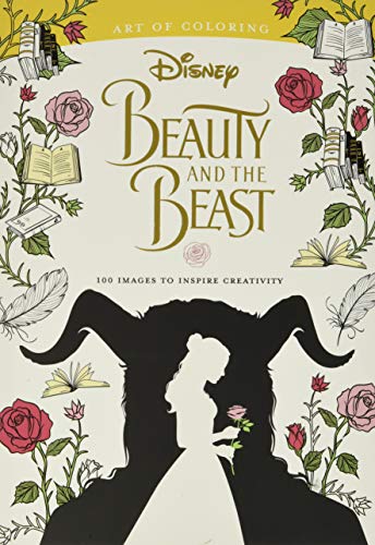 9781484789728: Art of Coloring: Beauty and the Beast: 100 Images to Inspire Creativity