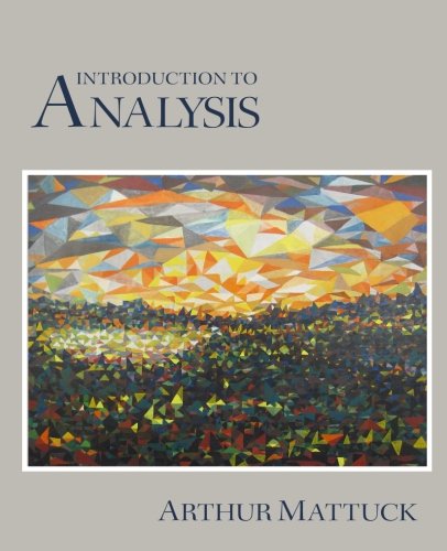 9781484814116: Introduction to Analysis