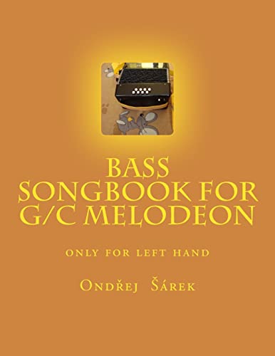 Beispielbild fr Bass songbook for G/C melodeon: only for left hand zum Verkauf von Save With Sam