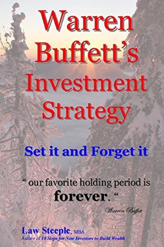 Beispielbild fr Warren Buffett's Investment Strategy: Set it and Forget it zum Verkauf von THE SAINT BOOKSTORE