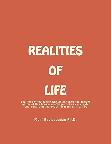 Beispielbild fr Realities of life, Volume 1 zum Verkauf von THE SAINT BOOKSTORE