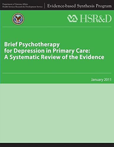 Beispielbild fr Brief Psychotherapy for Depression in Primary Care: A Systematic Review of the Evidence zum Verkauf von Lucky's Textbooks