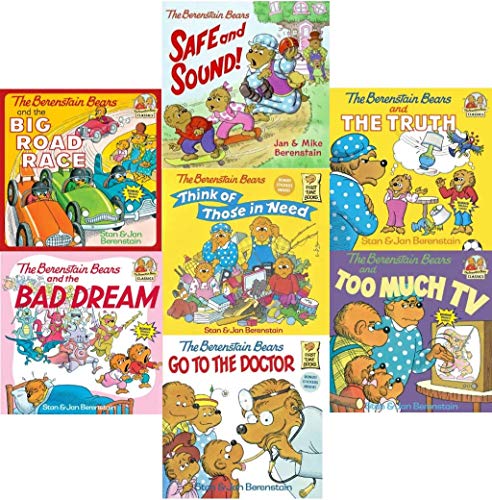 The Berenstain Bears Book Set (7): The Berenstain Bears and the Bad Dream - The Berenstain Bears Go to the Doctor - The Berenstain Bears and the Big Road Race - Safe and Sound - Berenstain Bears and the Big Road Race - Think of Those in Need (An... (9781484904817) by Unknown