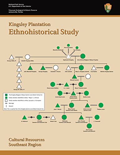 Kingsley Plantation Ethnohistorical Study (9781484942697) by National Park Service, U.S. Department Of The Interior; Jackson, Antoinette T.; Burns, Allan F.