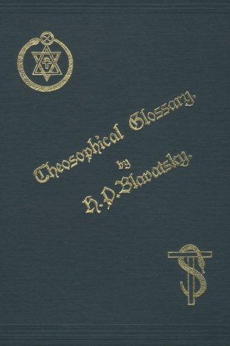 Imagen de archivo de Theosophical Glossary a la venta por Irish Booksellers