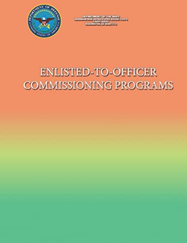 Enlisted-to-Officer Commissioning Programs (9781484985359) by U.S. Marine Corps