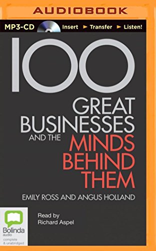 Stock image for 100 Great Businesses and the Minds Behind Them for sale by Book Outpost