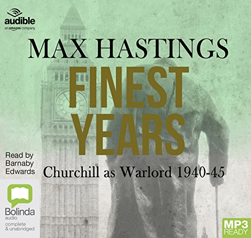 Stock image for Finest Years: Churchill as Warlord 1940-45 (Audio CD) for sale by Revaluation Books