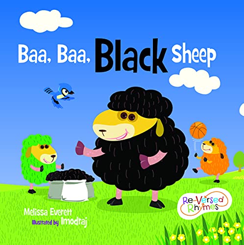 Beispielbild fr Baa, Baa Black Sheep (Re-versed Rhymes) zum Verkauf von Better World Books