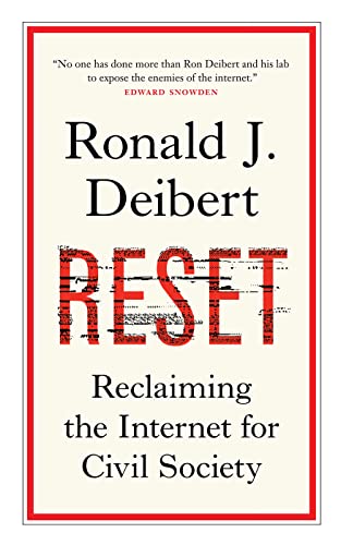 Beispielbild fr Reset: Reclaiming the Internet for Civil Society (The CBC Massey Lectures) zum Verkauf von Books-FYI, Inc.